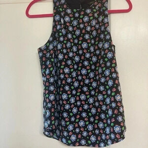 Banana republic -floral sleeveless top - size XS